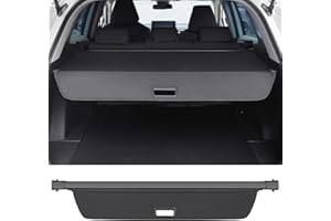 smnuxwm Canvas Cargo Cover for Volvo XC90 2016-2023 2024 2025,Retractable Trunk Shielding Shade for Volvo XC90 Accessories,Cargo Luggage Cover