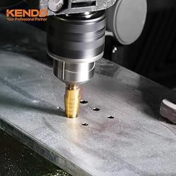 KENDO Step Drill Bit Set, Double Cutting Blades