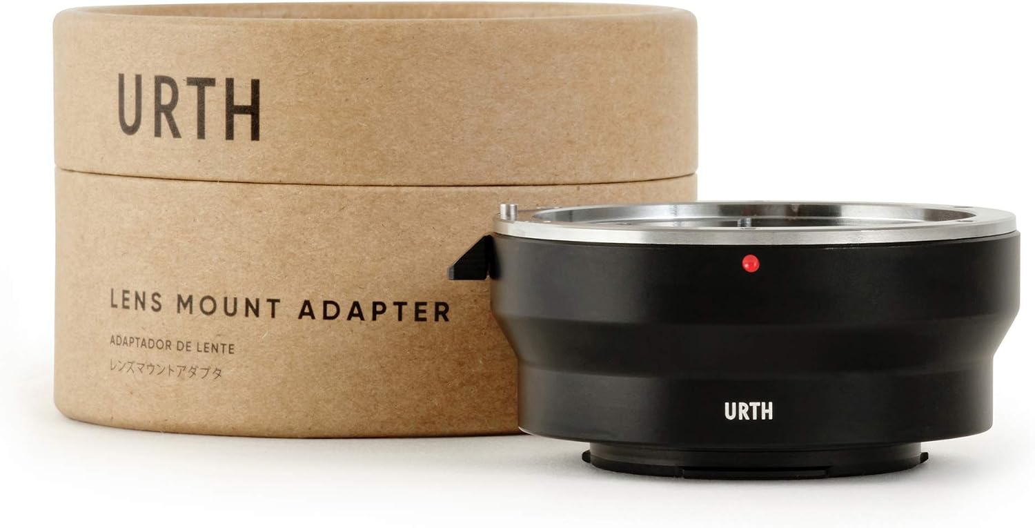 Urth Lens Mount Adapter: Compatible with Canon (EF/EF-S) Lens to Sony E Camera Body, Black, Canon EF/EF-S