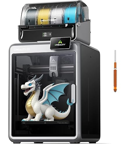 Creality K2 Combo 3D Printer, Multicolor Printing with CFS, High