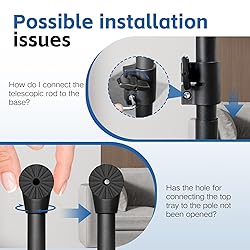 REHOSEUP Projector Stand, 33LB Load Bearing