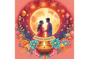 Karwa Chauth: Hindu festival of celebration of marital devotion on the fourth day of Kartik month just before Diwali.