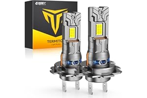 FAHREN 2025 Upgraded H7 LED Bulbs, 𝟒𝟔,𝟎𝟎𝟎𝐋𝐌 𝟏𝟎𝟎𝟎% Brighter H7 LED, 6500K Cool White, True 1:1 Mini Design, Plug-and-Play, No Adapter Required – Pack of 2