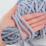 TSLBW Knitting Wool Yarn 4 x 100g Soft Multi Coloured Chunky Yarn view 3