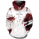 sanatty Unisex Hoodies 3D Print Galaxy Pullover Hooded Sweatshirt Hoodies with Big Pockets for Men, Women