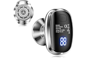 HYEHET Electric Razors for Women Shaver: 3-Blade Shaver with Detachable Magnetic Head Waterproof and Rechargeable for All-Body Use with LED Display