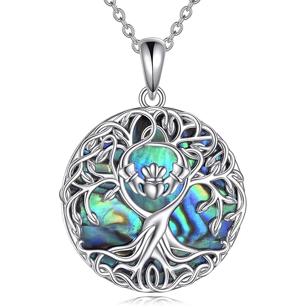 C & R Collar De Plata De Ley 925 Auténtica Para Hombre Y Mujer, Caja De