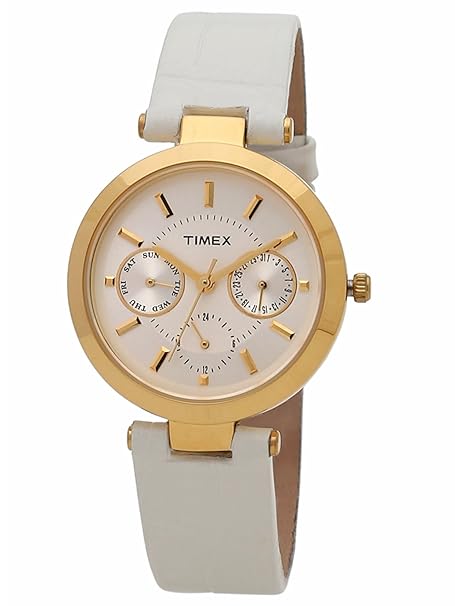 Timex Analog Silver Dial Women's Watch - TWEL11809