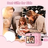 ASTGMI Kids Instant Print Selfie Camera 1080P Dual Lens 32GB Pink view 5