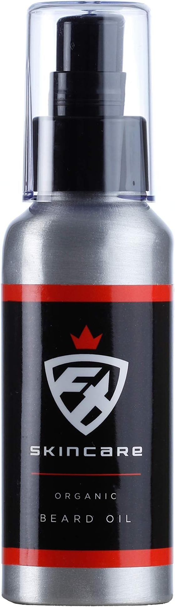 ORGANIC MENS Beard Oil Beard Softener Deep Conditioner Mens 100ML Stylish Aluminium Bottle Skincare Clean Moisture Smooth Beard oil