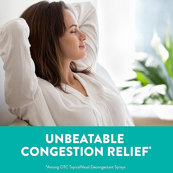 VICKS SINEX SEVERE ALLERGY & SINUS NASAL SPRAY, ORIGINAL ULTRA FINE MIST, DECONGESTANT RELIEF FROM NASAL CONGESTION, SINUS PRESSURE RELIEF, 265 SPRAYS (2 COUNT)