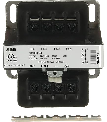 FPS一式 ABB 9T58K2810 Low Voltage Dry Type Transformer • 1C, 0.5 kVA