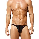 RunHero Men's Thong Underwear - Low Rise G-String with Breathable & No Squeeze Design for Exercise & Daily Wear