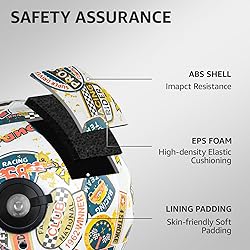 YEMA Convertible 3/4 Full Face Motorcycle Helmet