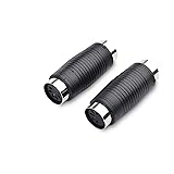 Cable Matters 2-Pack 5 Pin DIN MIDI Coupler Gender Changer (MIDI Extender Adapter)