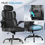 naspaluro Executive Office Chair High Back PU Leather with Tilt Function view 2