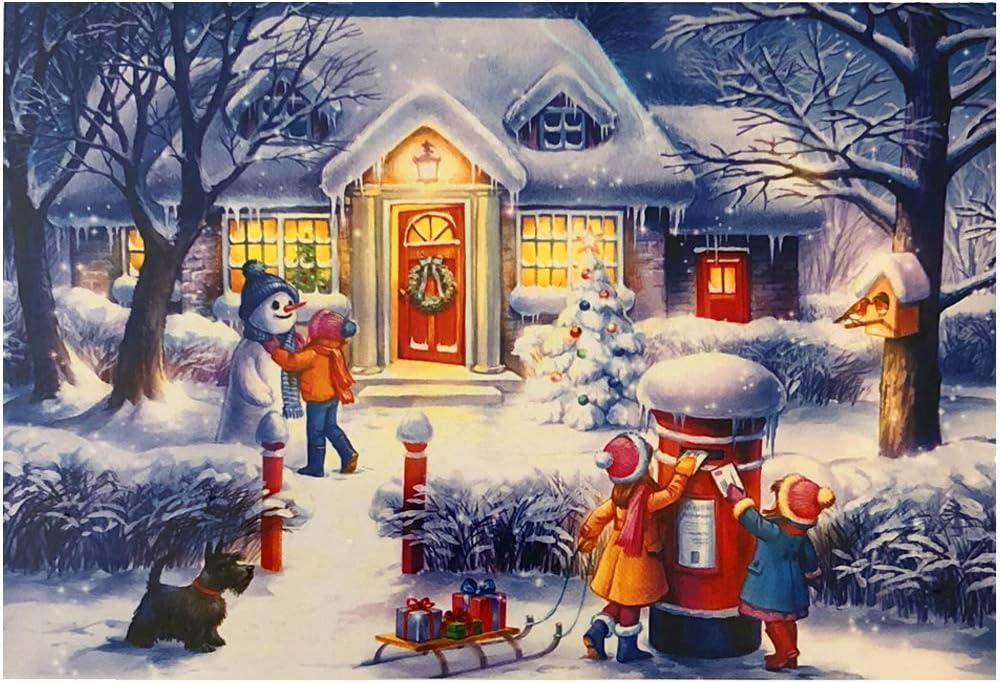 100 pieces jigsaw puzzles for children kids adults puzzles christmas