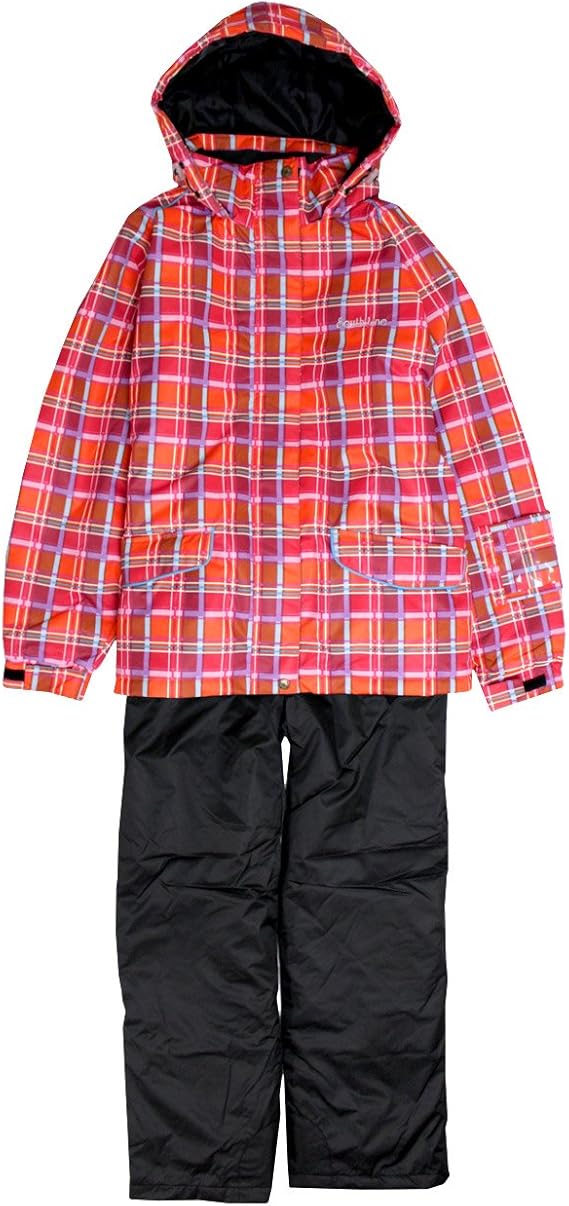 Amazon Co Jp Southline サウスライン スキーウェア レディース 上下セット スノーウェア Sll6751 オレンジ L 服 ファッション小物