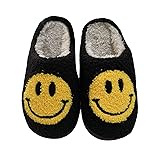 KEYUSHOP Happy Face Slippers for Kids Smile Face