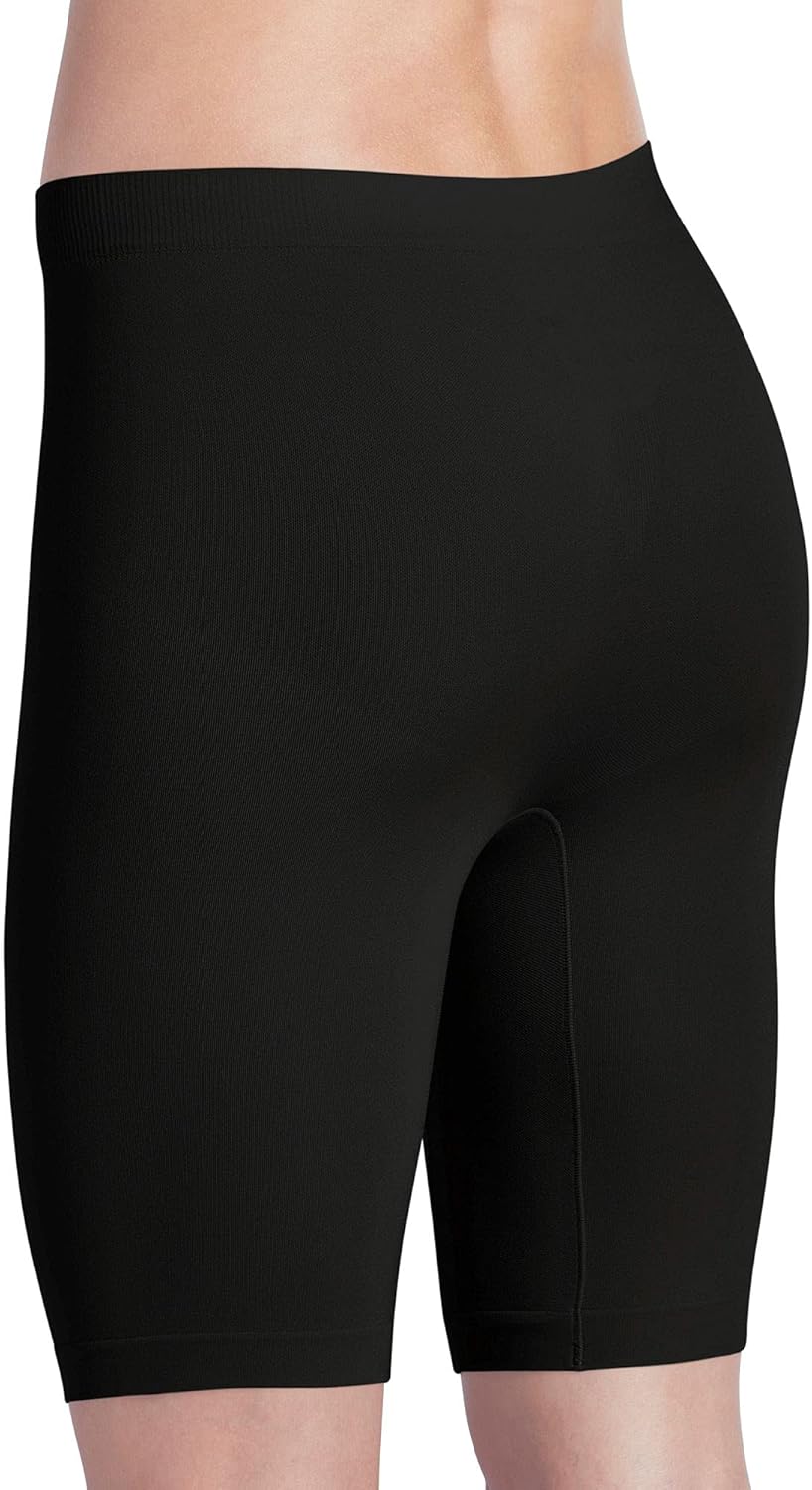 Jockey Women's Underwear Skimmies Slipshort, Black, 2XL at  Women’s Clothing store: Tights