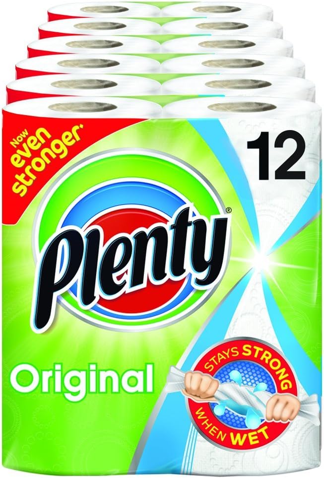 Plenty White 2 Rolls (pack Of 6)