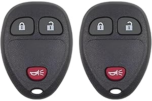 Replacement Key Fob Remote for GMC Savana 2500 (15-22), 3500 (08-23) & 4500 (09-23), 3-Button Automotive Keyless Entry Transm