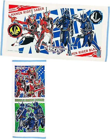 Amazon 仮面ライダーセイバー バスタオル フェイスタオル セット タオルセット 仮面ライダー キャラクタータオル キャラクター タオル バスタオル ホーム キッチン オンライン通販