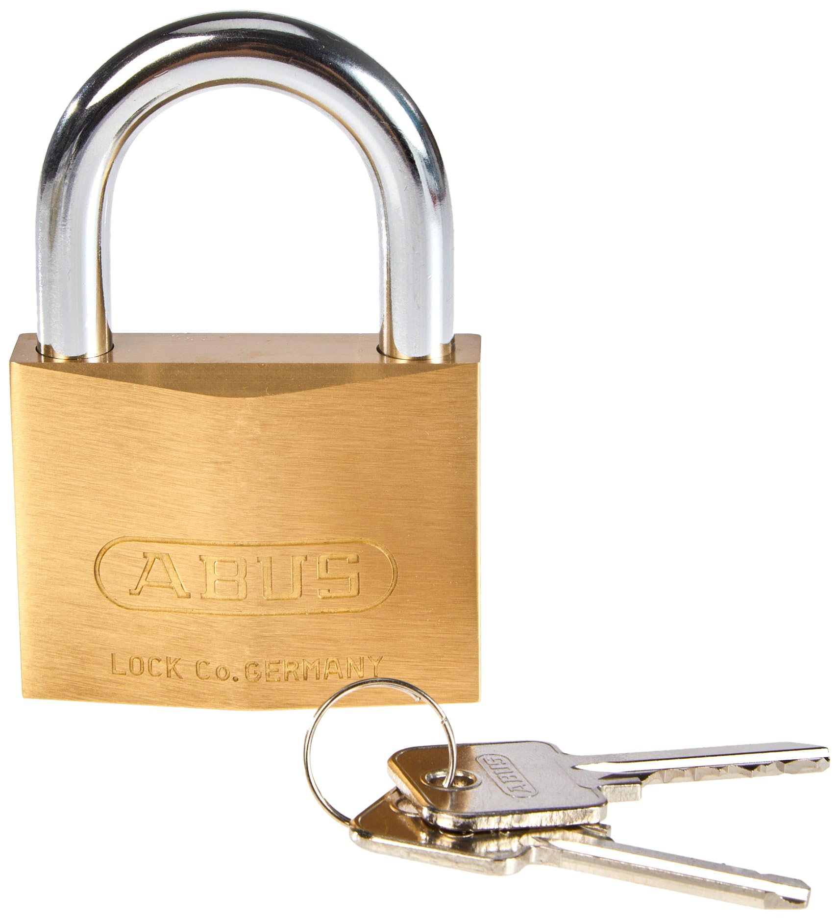 ABUS 02496 Service Brass Padlock with 2715 Alike Keyed