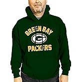 Team Fan Apparel NFL Adult Gameday Hooded Sweatshirt - Poly Fleece Cotton Blend - Stay Warm and Represent Your Team in Style