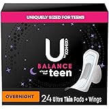 U by Kotex Balance Sized for Teens Ultra Thin