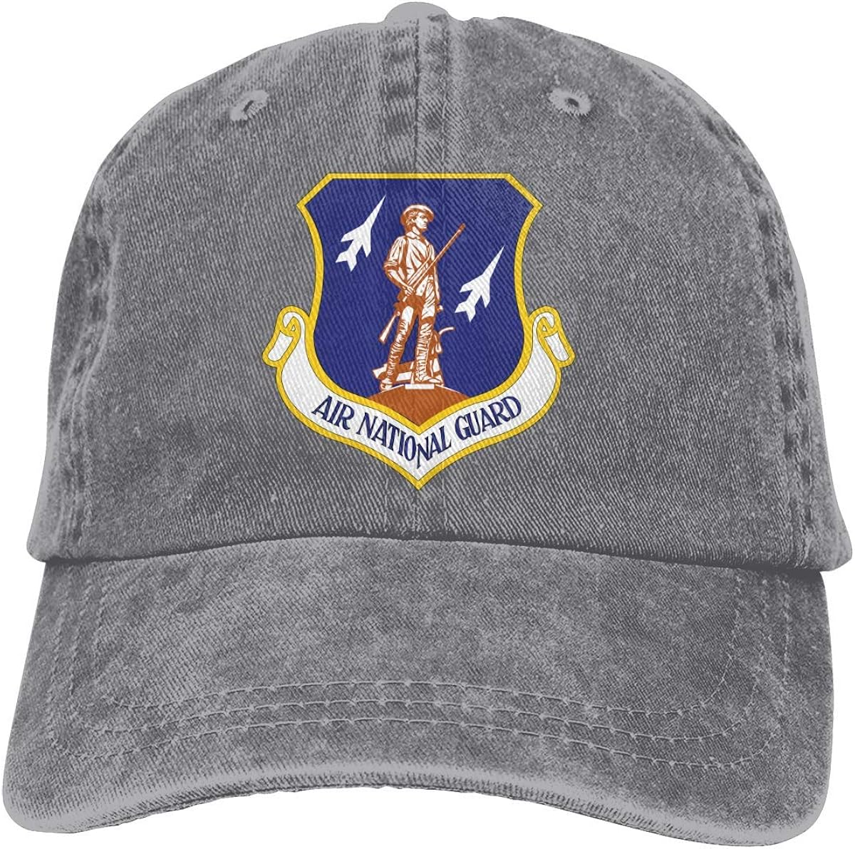 Lsjuee Air National Guard Classic Retro Cowboy Hat Baseball Cap