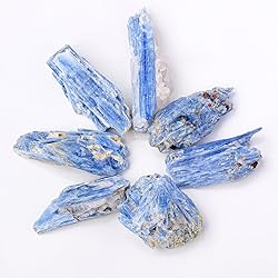 Apengshi Blue Kyanite Raw Crystals 2PCS Natural