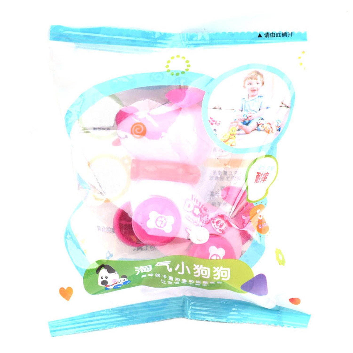 1PC Arrival Cute Wind up Naughty Dog Clockwork Spring Bug Toy For Kids