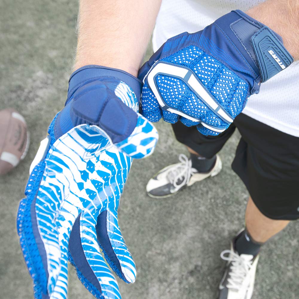 Cutters S652 Gamer 3.0 Padded Receiver GloveAdult SmallBLACK on