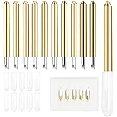 10-Pack Fine Point Blades for Cricut Maker &amp; Explore | Durable carbide steel blades for precise cuts on vinyl &amp; cardstock. Fits Maker &amp; Explore series for custom DIY crafts
