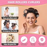 Caija-H Hair Rollers Set 50Pcs with Clips, 4 Sizes Nylon Eco-Friendly view 3