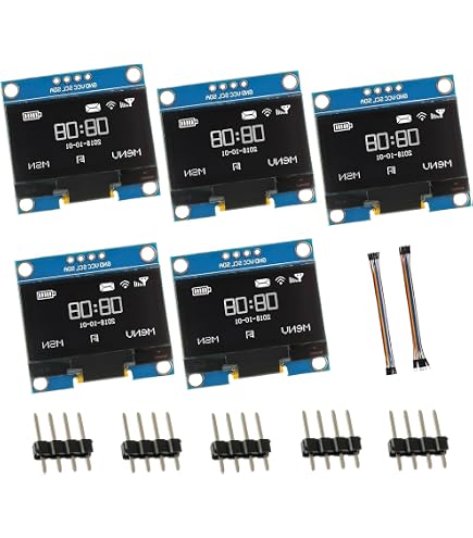 Amazon.com: JAMHER 1.3 Inch I2C IIC OLED Display Module 128x64
