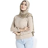 Xirhoot Premium Jersey Hijab Scarf for Women - Muslim Head Scarf