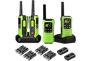 Retevis RT49P Walkie Talkies Long Range, Waterproof Walkie Talkie, Rechargeable 2 Way Radio for Adults, IP67 Floating, VOX NO