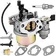 SENJWARM Carburetor for Coleman Powersports 196cc CT200U CT200U-EX Predator 196cc 212cc Honda GX160 GX200 Mini Bike Go Kart Trail 200 Mini Bike Baja HT65 WR65 Carb with Fuel Filter Spark Plug Gaskets