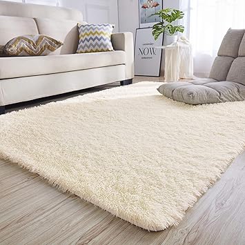 Amazon Com Junovo Rectangle Ultra Soft Area Rugs Fluffy Carpets