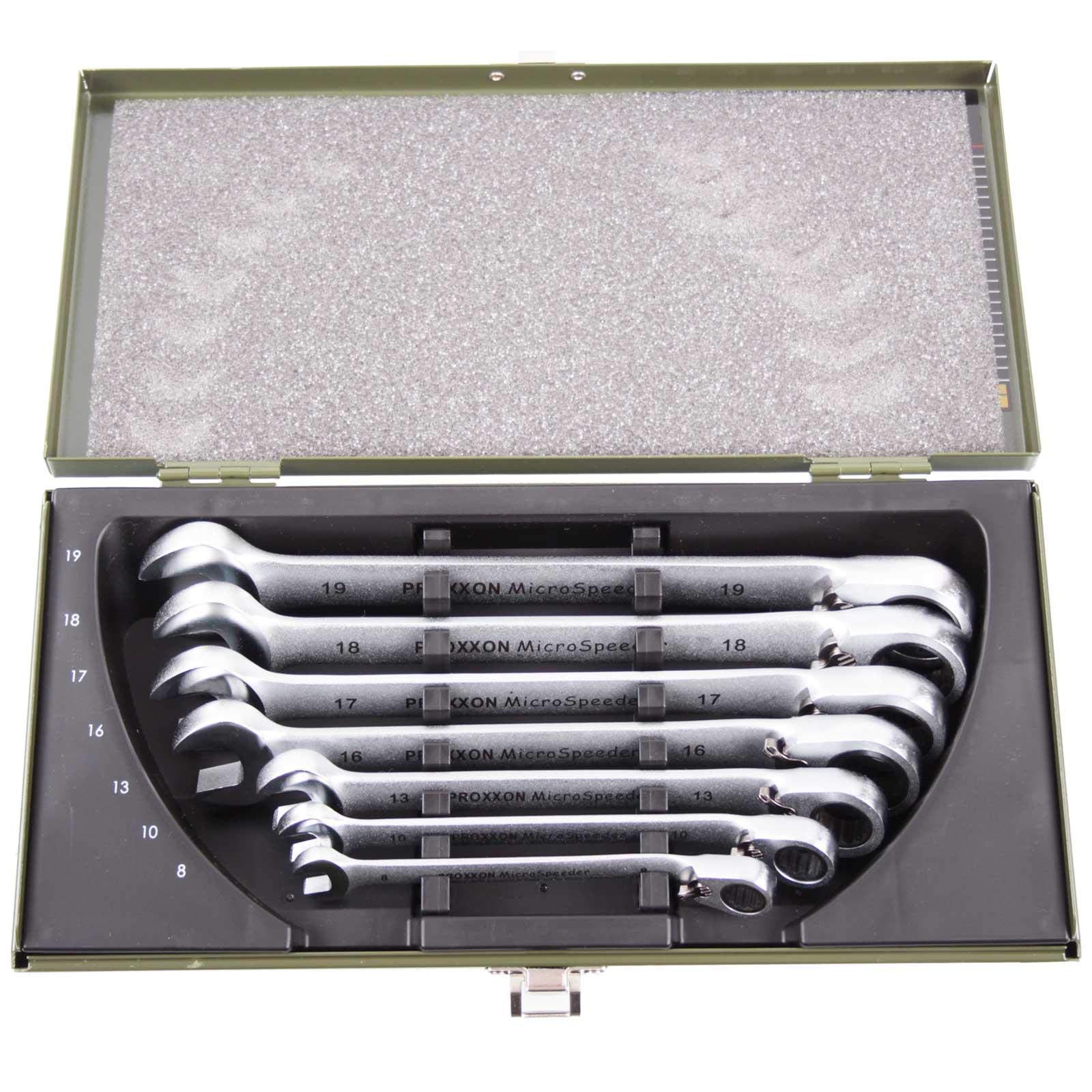 Proxxon 23124 Micro Combispeeder Set, 7 Piece Set, 10 to 19 mm