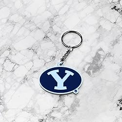 Desert Cactus Brigham Young University Keychain