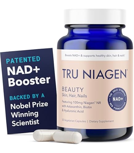 Amazon.com: TRU NIAGEN NAD+ 補充劑,煙酰胺核苷1000 毫克,每日30 份