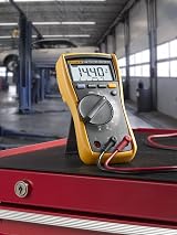 Fluke 115 True RMS Industrial Multimeter Resistance Continuity Field Service view 6