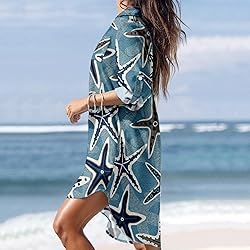 WOCACHI Womens Kimono Cardigan, Womens Casual Solid
