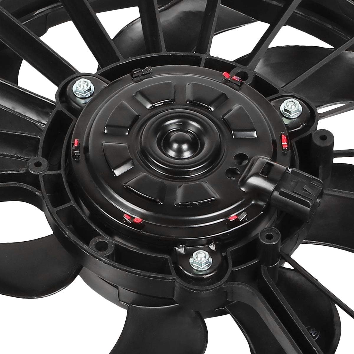 GM3115204 OE Style Radiator Cooling Fan Assembly Replacement for Chevy Equinox Pontiac Torrent 3.4L V6 06-08