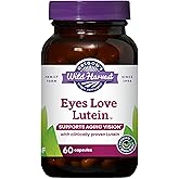 Oregon's Wild Harvest Eyes Love Lutein™ Capsules, Non-GMO Organic Herbal Supplements, 60 Count