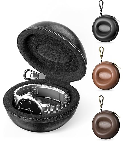 Amazon.com: Cheopz Travel Watch Case Single Storage Box for