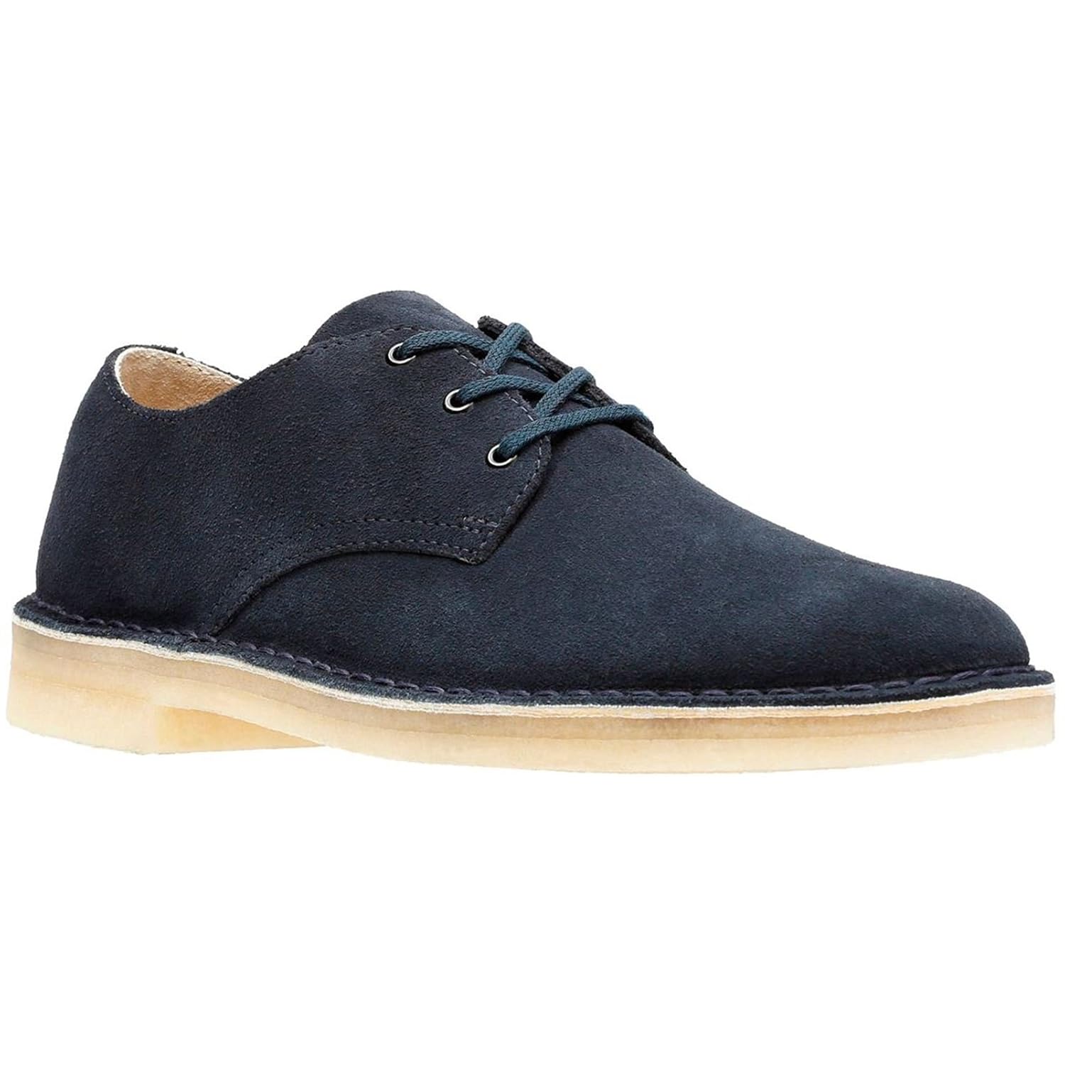 clarks navy suede shoes